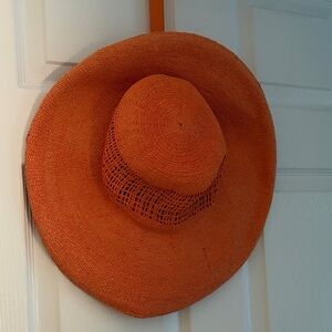 a new day Bright Orange Sun Hat
